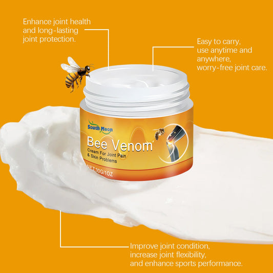 Nature-Powered Bee Venom Cream for Deep Joint & Bone Pain Relief