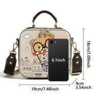 Playful Bear Crossbody Bag