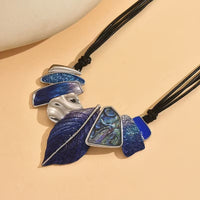 Artisan Leaf Statement Necklace