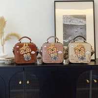 Playful Bear Crossbody Bag